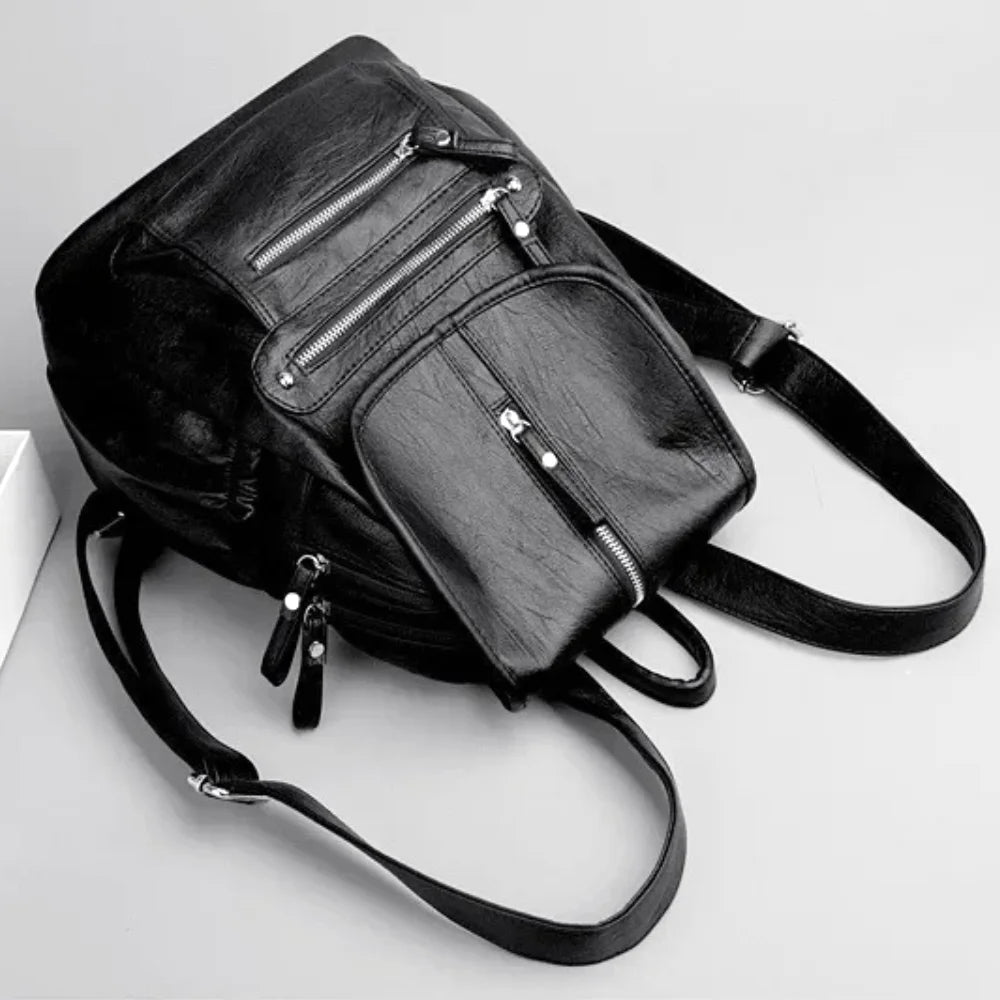 SAC À DOS CUIR - PAKO - CARLYTA