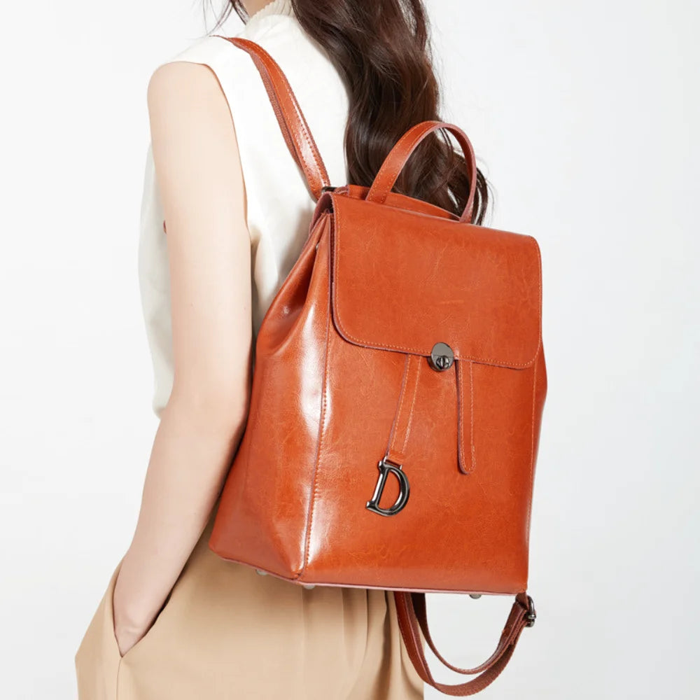 SAC À DOS CUIR - YOTA - CARLYTA