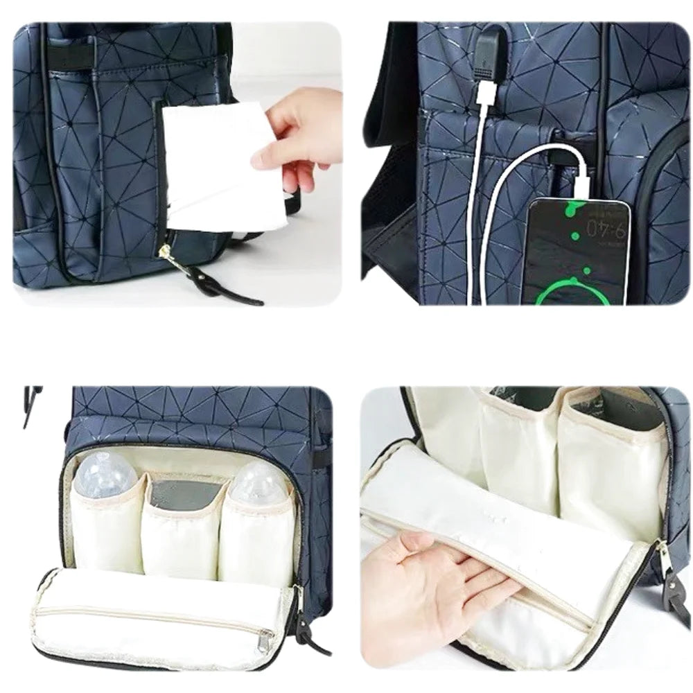 SAC À DOS À LANGER - TINA - CARLYTA