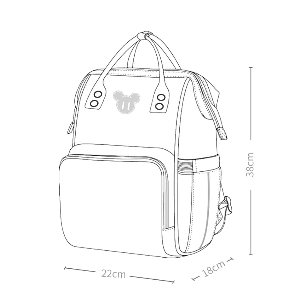 SAC À DOS À LANGER - TINA - CARLYTA