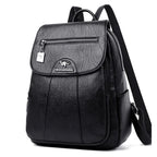SAC À DOS CUIR - MENTA - CARLYTA