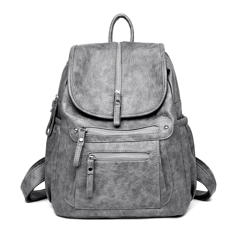SAC À DOS CUIR - PAKO - CARLYTA