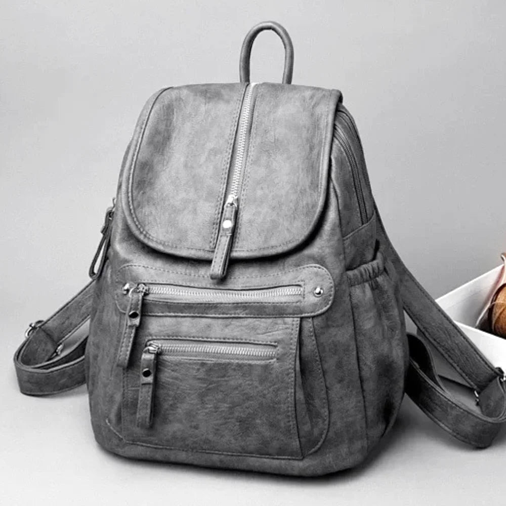SAC À DOS CUIR - PAKO - CARLYTA