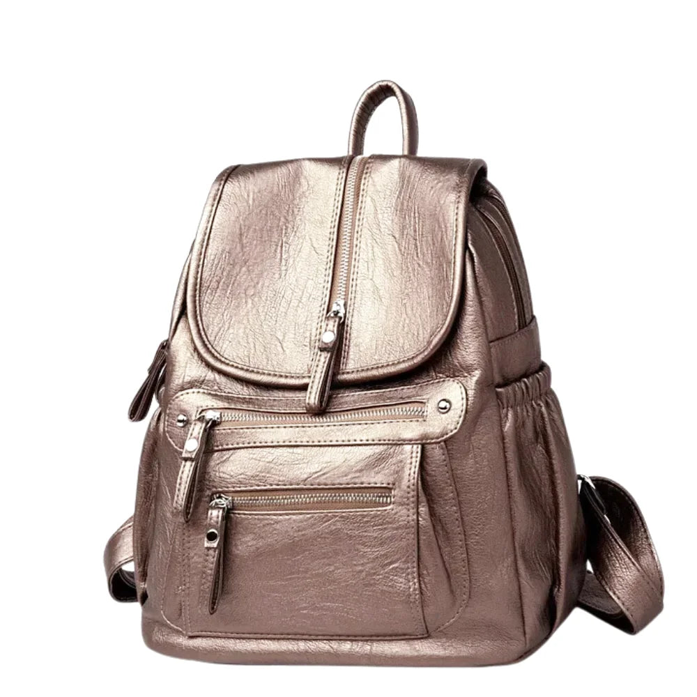 SAC À DOS CUIR - PAKO - CARLYTA