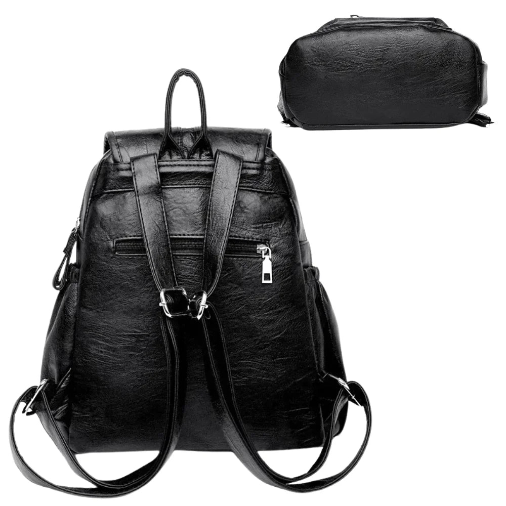 SAC À DOS CUIR - PAKO - CARLYTA