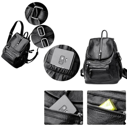 SAC À DOS CUIR - PAKO - CARLYTA