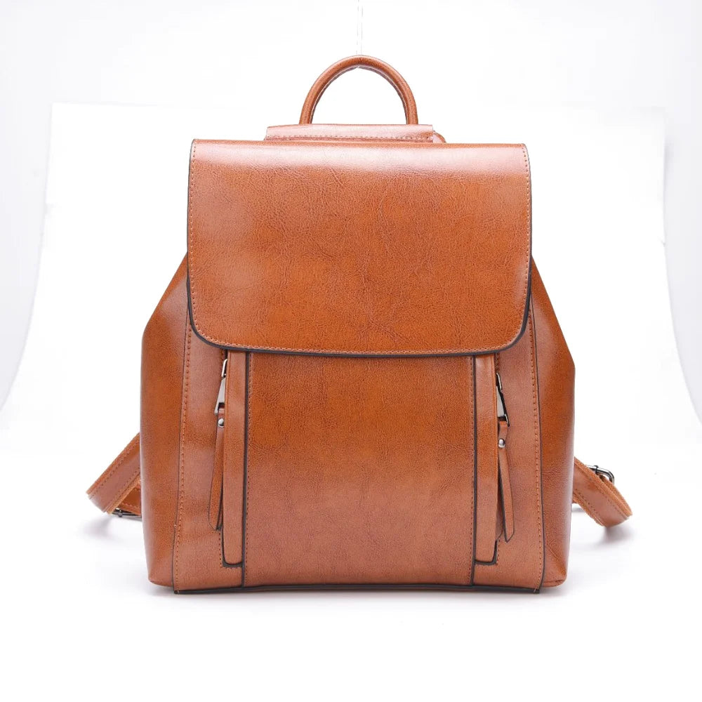 SAC À DOS CUIR - QEDO - CARLYTA