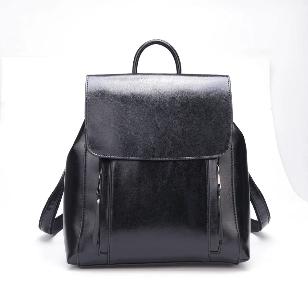 SAC À DOS CUIR - QEDO - CARLYTA