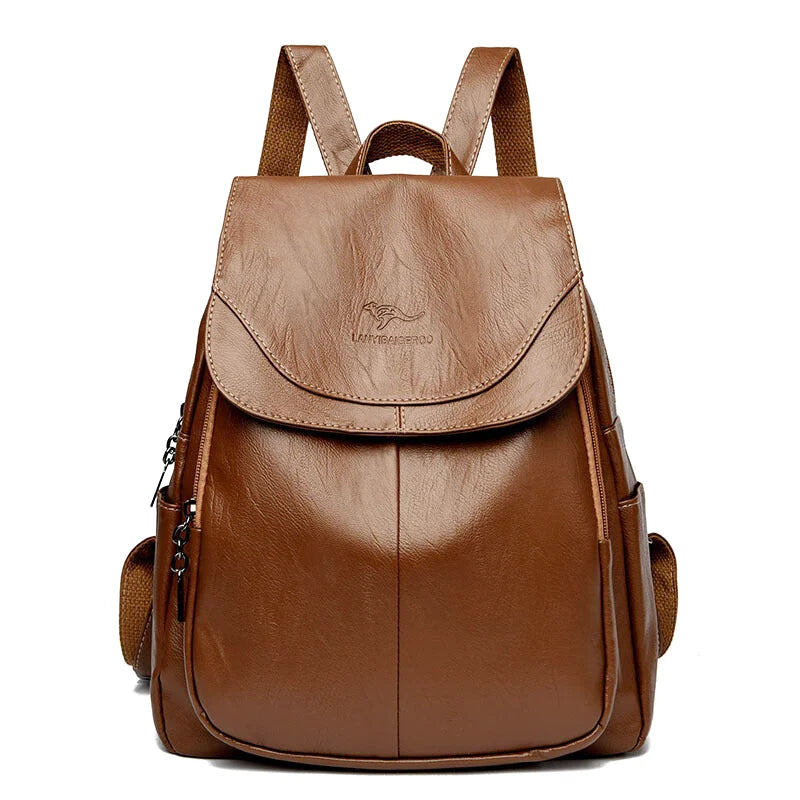 SAC À DOS CUIR - RENTA - CARLYTA
