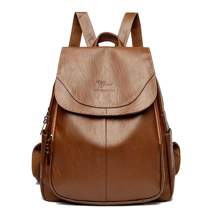 SAC À DOS CUIR - RENTA - CARLYTA