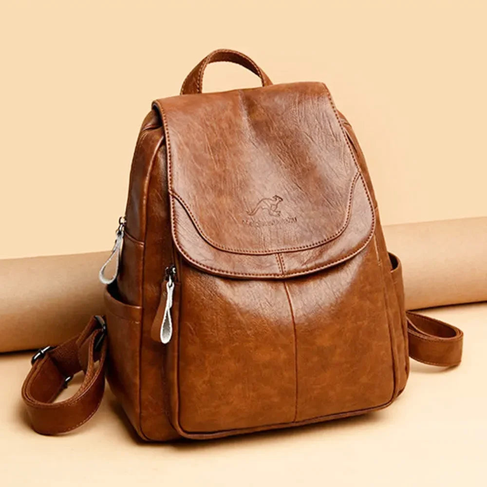 SAC À DOS CUIR - RENTA - CARLYTA