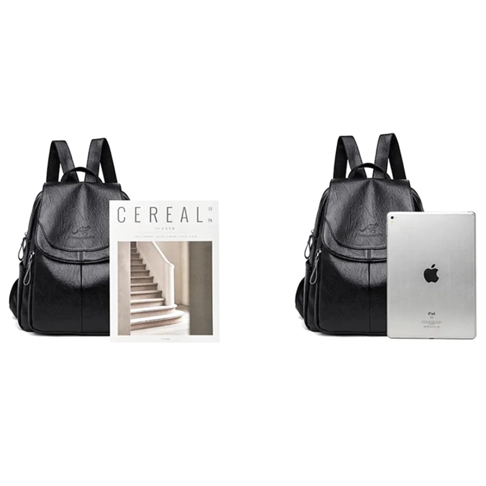 SAC À DOS CUIR - RENTA - CARLYTA