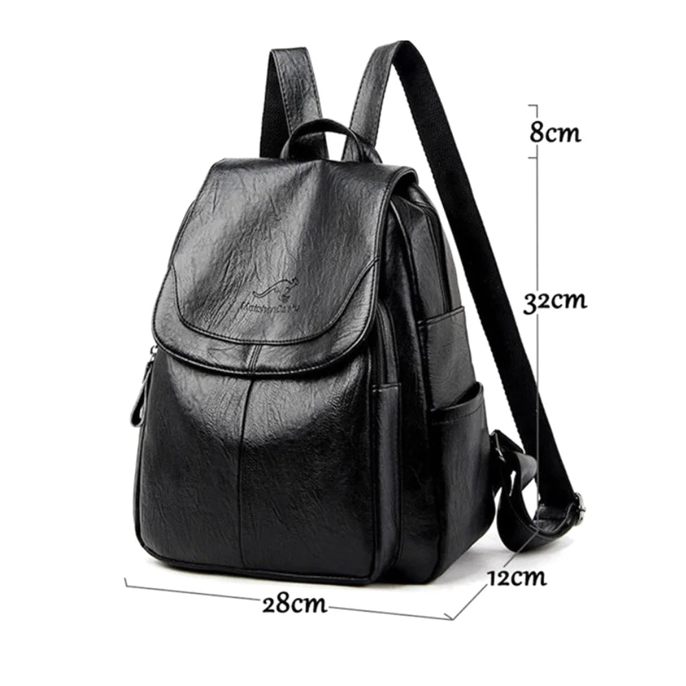 SAC À DOS CUIR - RENTA - CARLYTA