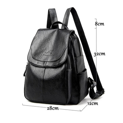 SAC À DOS CUIR - RENTA - CARLYTA