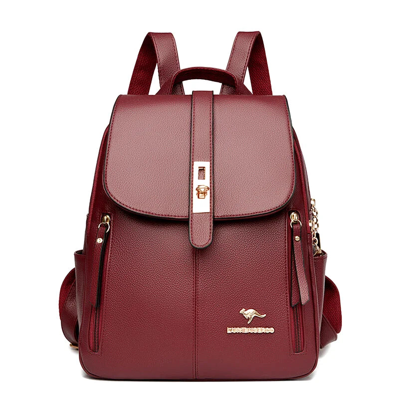 SAC À DOS CUIR - VENTA - CARLYTA