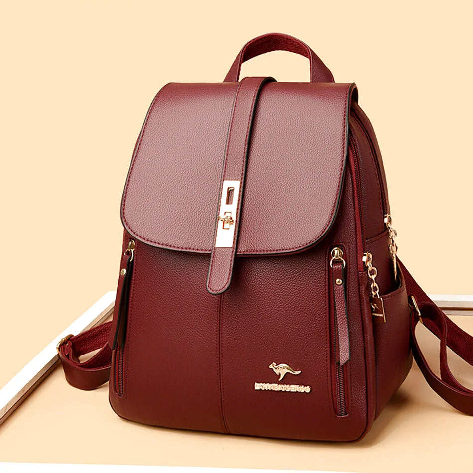 SAC À DOS CUIR - VENTA - CARLYTA