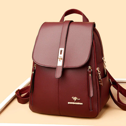 SAC À DOS CUIR - VENTA - CARLYTA
