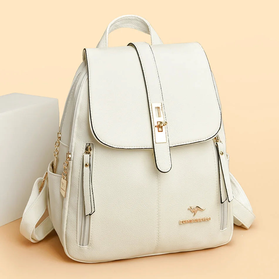 SAC À DOS CUIR - VENTA - CARLYTA