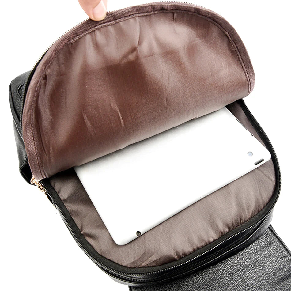 SAC À DOS CUIR - VENTA - CARLYTA