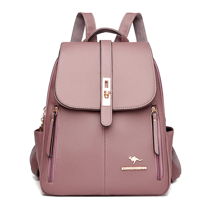 SAC À DOS CUIR - VENTA - CARLYTA