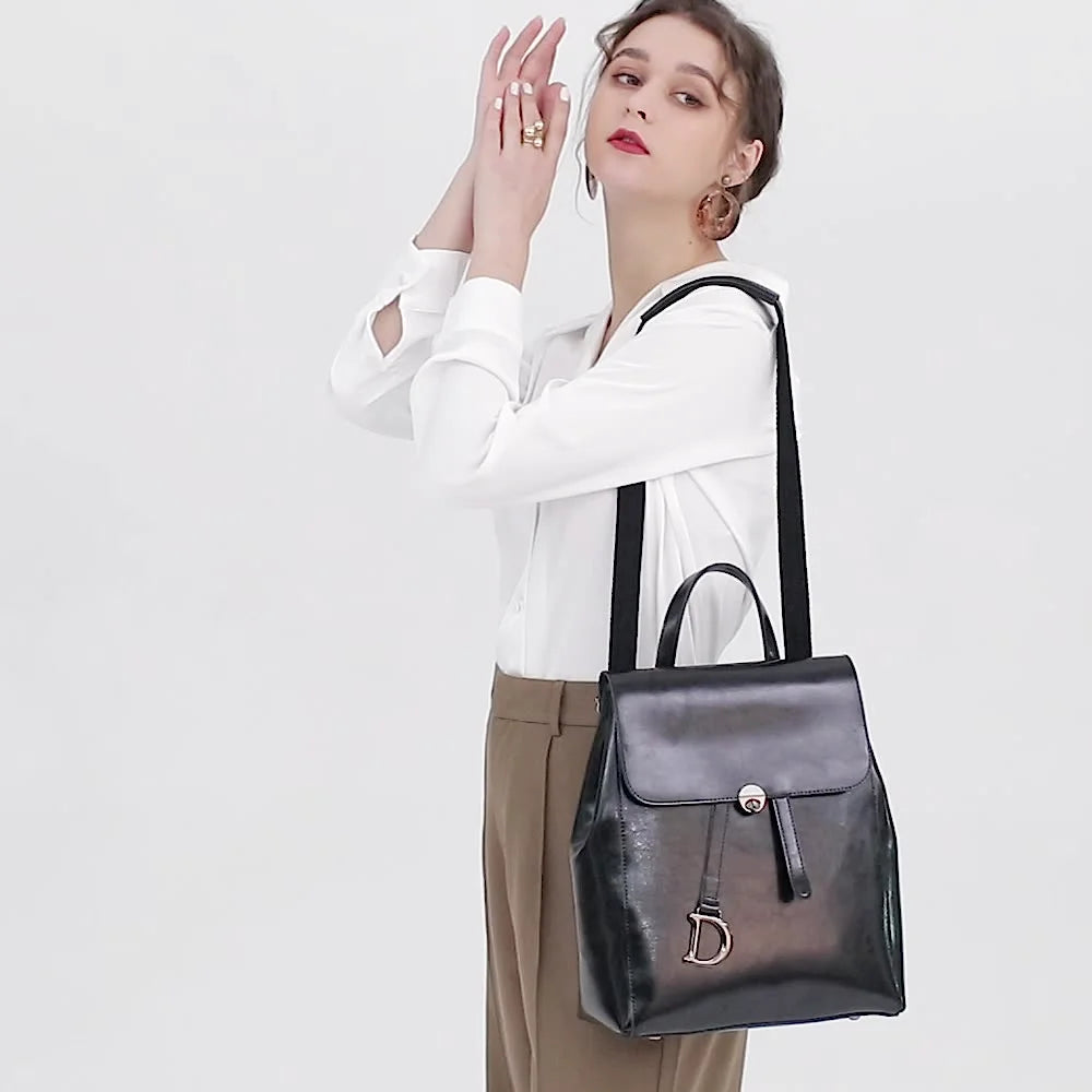 SAC À DOS CUIR - YOTA - CARLYTA