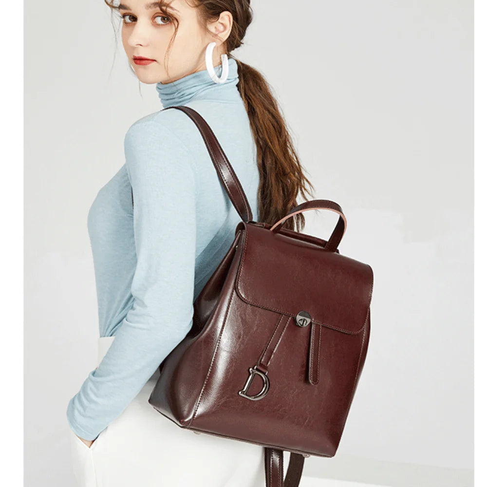 SAC À DOS CUIR - YOTA - CARLYTA