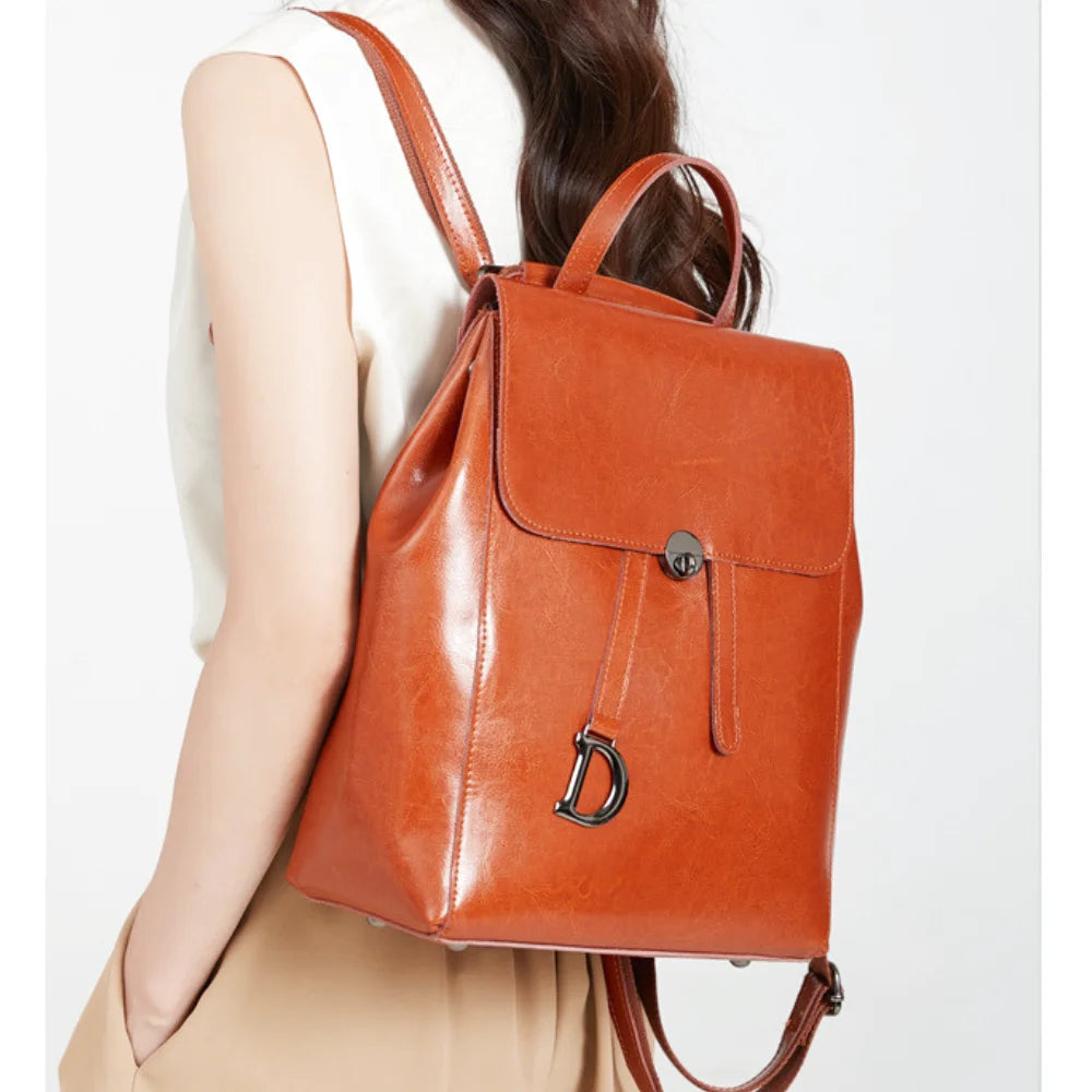SAC À DOS CUIR - YOTA - CARLYTA