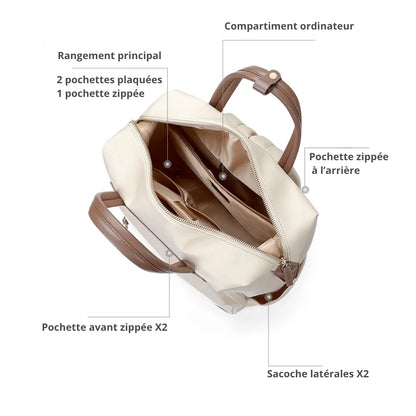 SAC À DOS ORDINATEUR - CLARY - CARLYTA