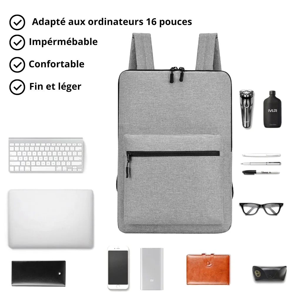 SAC À DOS ORDINATEUR - MINK - CARLYTA