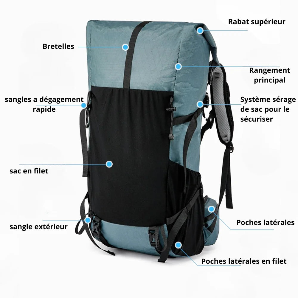 SAC À DOS RANDONNÉE - FART - CARLYTA