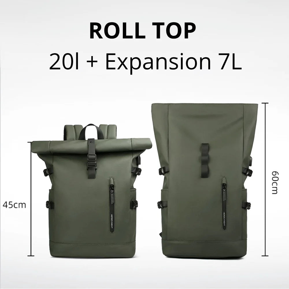 SAC À DOS ROLL TOP - ERO - CARLYTA