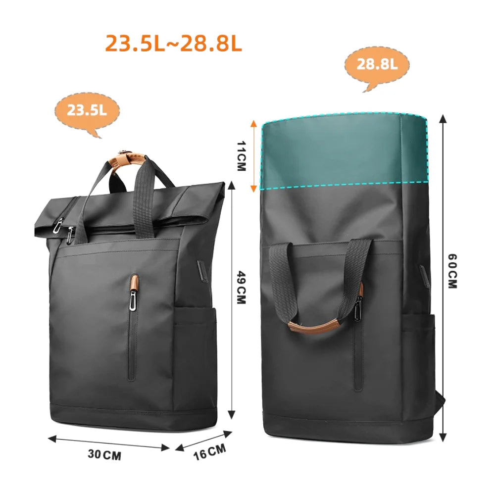 SAC À DOS ROLL TOP - KEYER - CARLYTA