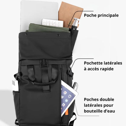 SAC À DOS ROLL TOP - RAVER - CARLYTA